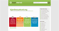 Desktop Screenshot of kijanikenyatrust.org